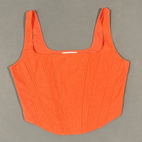 Aureta Sophia Bustier Size XL Flame Orange Women's AETA-WS9 - Picture 1 of 10
